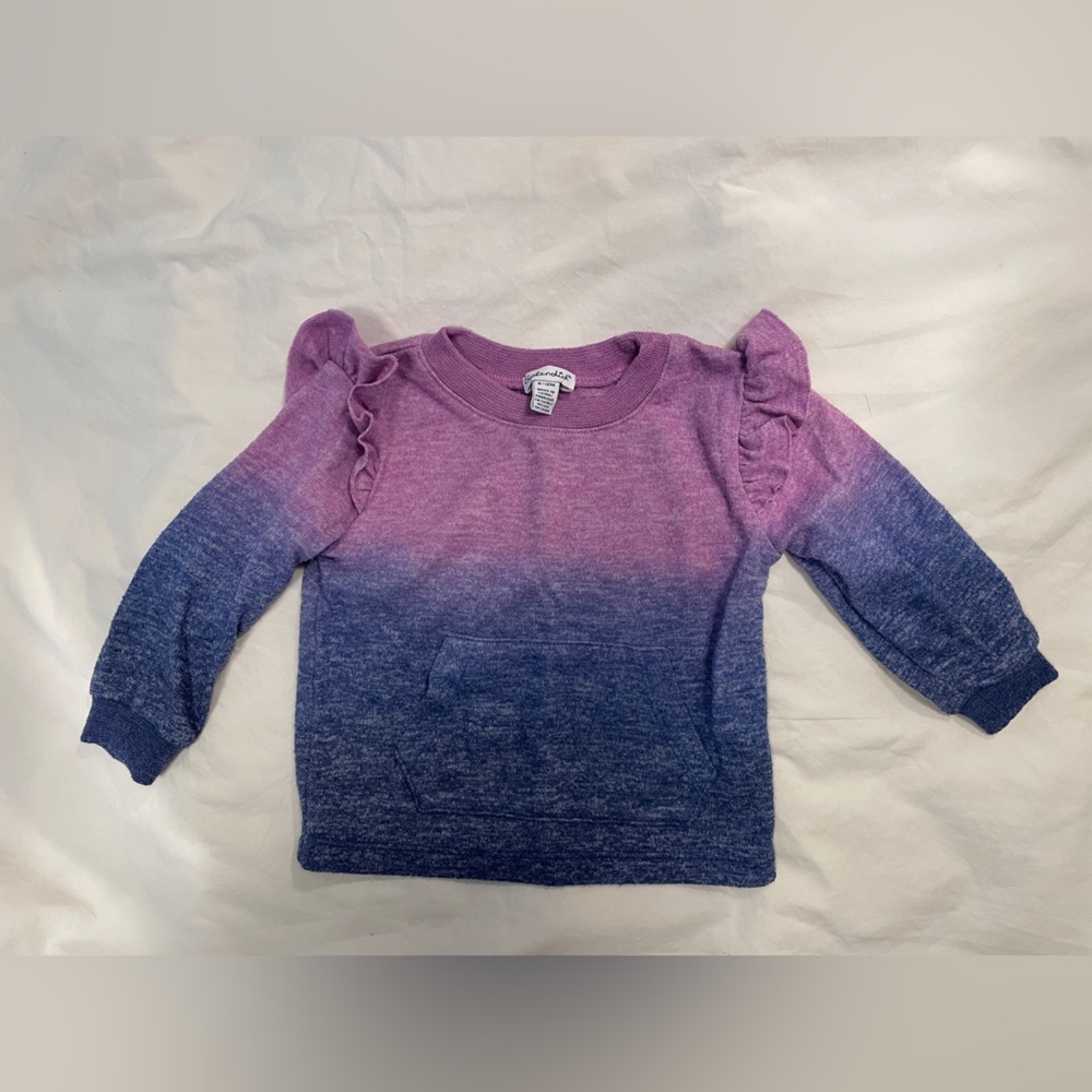 Splendid Baby Sweatshirt with Ruffles (6-12 mths)